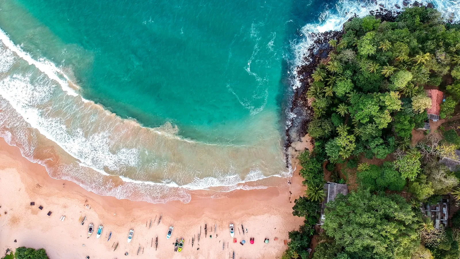 ️ Les trois zones d'hébergement autour de Trincomalee