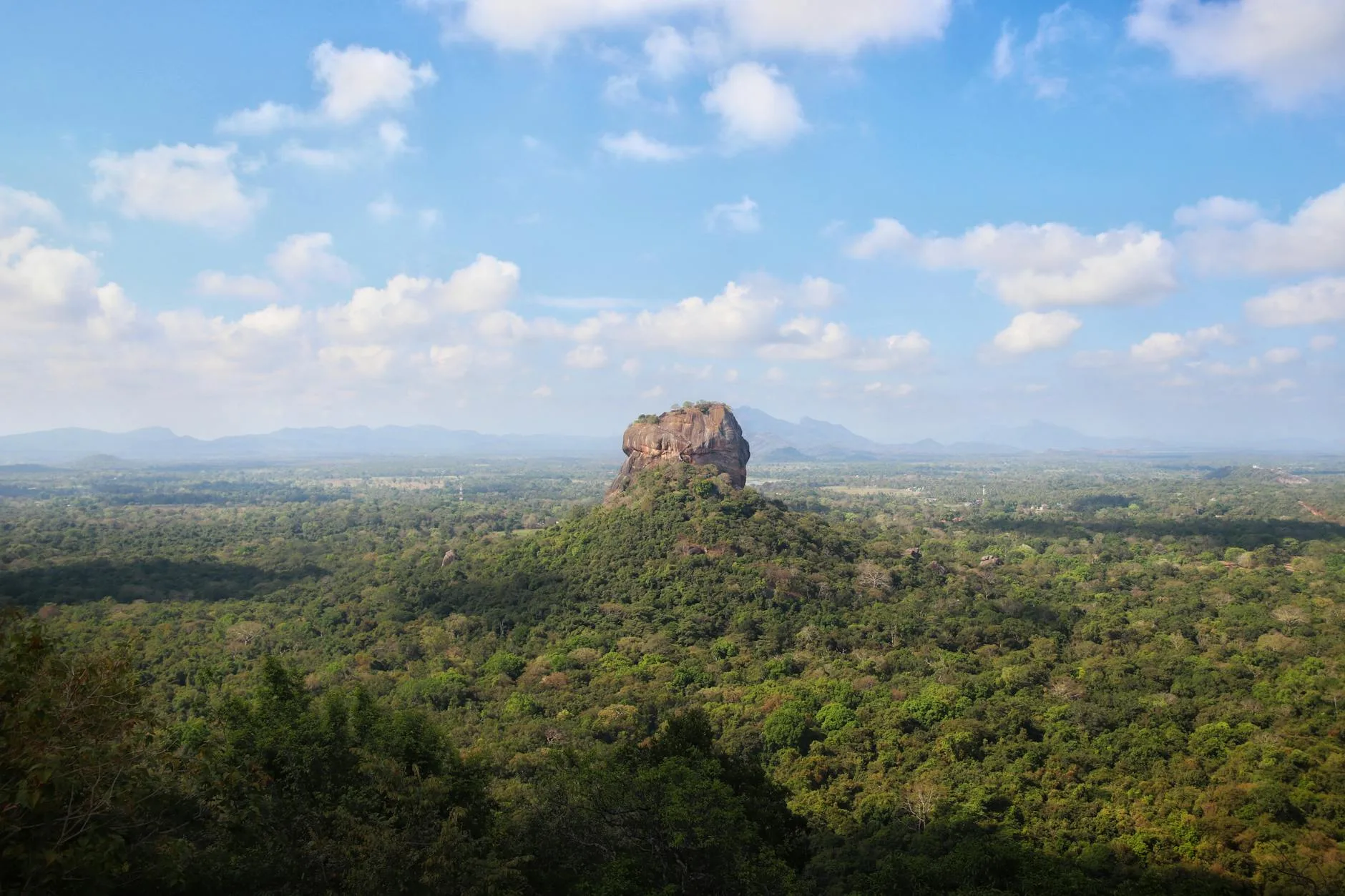 Sigiriya : le Rocher du Lion