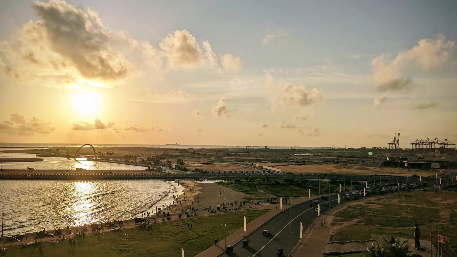 Galle Face Green : le poumon marin de la ville