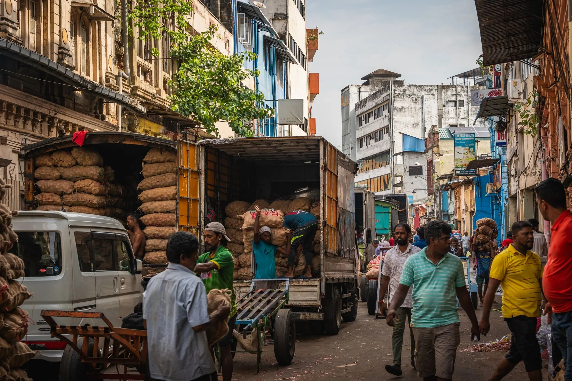 Pettah : le grand bazar de Colombo