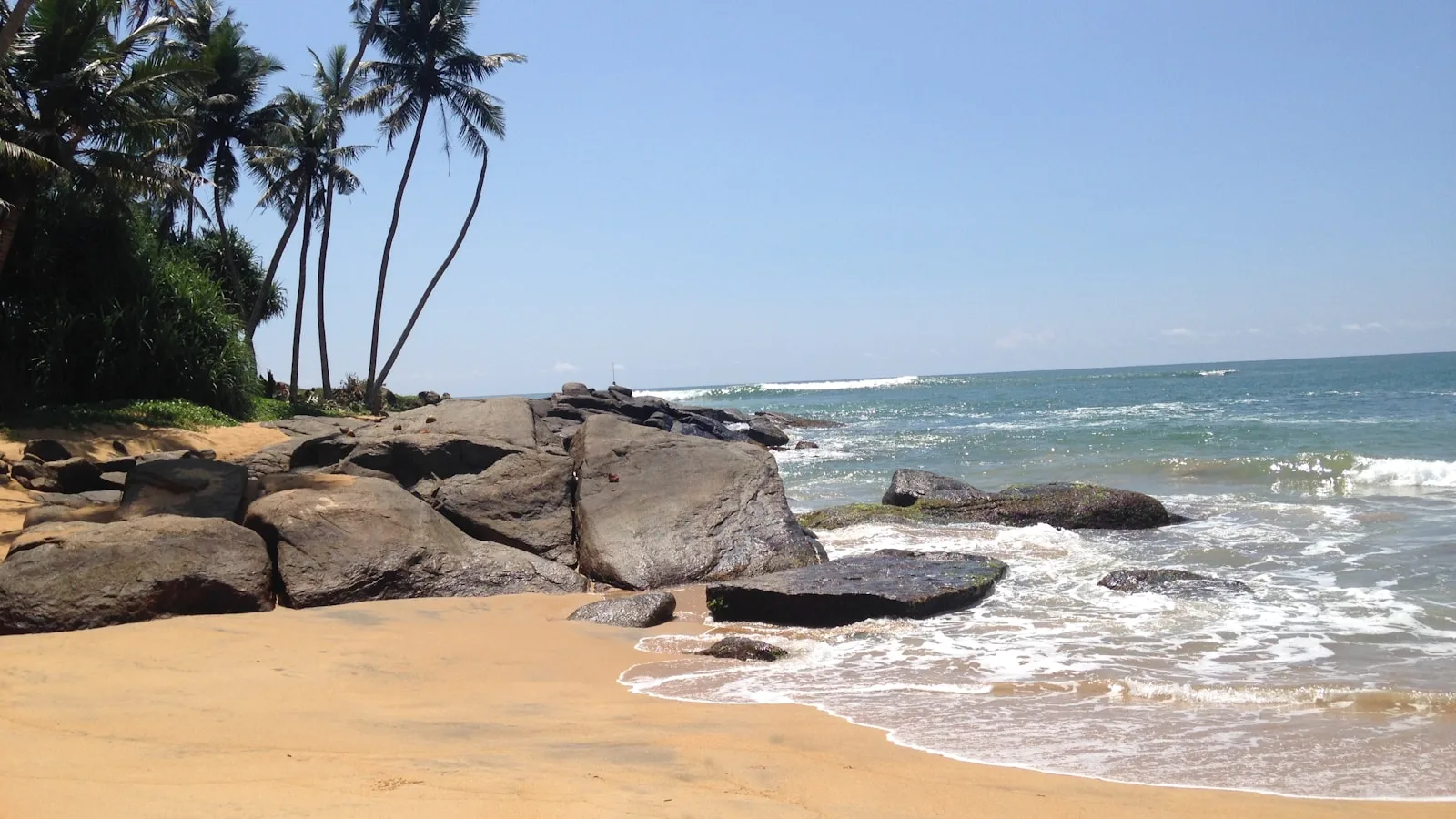 Les plages autour de Galle
